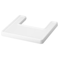 ราคา เก้าอี้เด็ก IKEA เก้าอี้สูงพร้อมเข็มขัดรัด สีขาว สีเงิน เก้าอี้กินข้าวเด็ก โต๊ะกินข้าวเด็ก เก้าอี้นั่งกินข้าวเด็ก มีถาดรอง (21076927420)