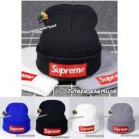 ราคา หมวกไหมพรม Supreme สุพรีม 5สี งานแฟชั่น ใส่หน้าหนาว ฤดูหนาว งานคุณภาพดี 100 ใส่ง่าย สะดวกสบาย สินค้ามีพร้อมจัดส่ง Winter Season Beanies Fashion Hat 2022 (11884800615)