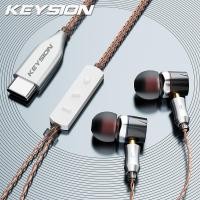ราคา KEYSION DSD128หูฟังแบบไดนามิก32bit Earphone HIFI Type C หูฟังเน้นเสียงเบส384KHz ชุบ Mm ไทเทเนียม USB ชุดหูฟัง DIY ไปเป็น MMCX C (20000776019)