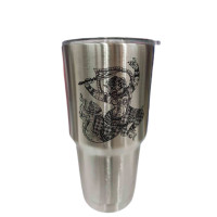 ราคา แก้วเก็บความเย็นขนาด30oz ลายหนุมารเชิญธง พร้อมฝา (7172982198)