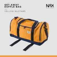 ราคา NAK Get Away Duffle กระเป๋าสะพายข้างผ้าแคนวาสเคลือบกันน้ำ สีเหลือง (20803460472)