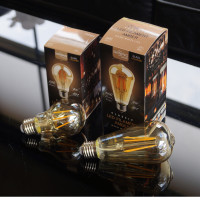 ราคา SHINING หลอดไฟวินเทจ LED แนวย้อนยุค 6W EDISON ขั่ว E27 LED FILAMENT AMBER A60 VINTAGE EDISON 6 วัตต์ แสงสีเหลืองอำพันธ์ หลอดไฟ LED SHINING หลอดไฟโตชิบา Toshiba Lighting (802956352)