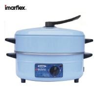 ราคา Imarflex กระทะไฟฟ้าพร้อมซึ้งนึ่ง รุ่น MP-16Q
