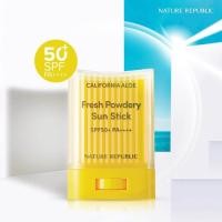 ราคา กันแดดแทยง NATURE REPUBLIC CALIFORNIA ALOE FRESH POWDERY SUN STICK SPF50 PA 24g ซันสติ๊ก คุมมัน กันน้ำ (20919427425)