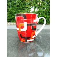 ราคา แก้วมัค แก้วกาแฟเซรามิค แก้วกระเบื้อง แก้วกาแฟลายตามีหูจับ (20620239713)