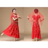 ราคา ชุดจินนี่ 01 ชุดระบำแขก ชุดอินเดีย ชุดพ่อมดเจ้าเสน่ห์ ชุดแขกเด็ก เสื้อแขนสั้นผูกหลัง กระโปรงริ้ว 6 ชิ้น (16724219549)