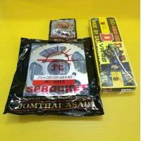 ราคา โซ่สเตอร์ ชุด cbr150cbr150i 4รู 428 126 14 45t แท้โซ่didหนาสเตอร์พระอาทิตย์ (10219262586)