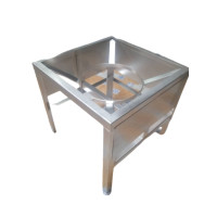 ราคา ขาตั้งเตาแก๊สเหลี่ยมเตี้ย 40 cm ขาวางเตาแก๊สแรงดันสูง KB5 มีบังลม3ด้าน เหมาะสำหรับวางหม้อก๋วยเตี๋ยว 2717 GAS SHOP จำหน่ายปลีก ส่ง 097 1484818 (19971354116)