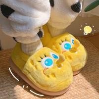 ราคา พร้อมส่ง รองเท้า SpongeBob สพันจ์บ็อบ Slipper สลิปเปอร์ขนนุ่ม 49033 (20889961226)