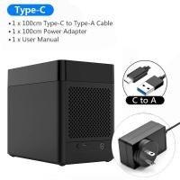 ราคา ออก E TAX ลดหย่อนภาษีได้ ORICO 5 Bay ชนิด Magnetic 3 5 นิ้ว Type C ตัวปิดฮาร์ดไดรฟ์ SATA3 0 3 5 in เคส HDD รองรับ UASP 12V6 5A Power MAX 80TB DS500U3 (18590528282)