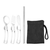 ราคา ช้อนส้อมมีด สแตนเลส304 ช้อนส้อมพับได้ ช้อนส้อมมีดปิกนิก ช้อนส้อมพกพา ช้อนส้อมแคมป์ปิ้ง (16324429245)