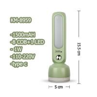 ราคา TSM KAMISAFE ไฟฉาย LED ไฟอ่านหนังสือ 2in1 1500mAH แบบชาร์จ สีหวานไฟฉายพกพา ไฟฉุกเฉิน สามารถใช้เป็นโคมไฟข้างเตียงได้ ไฟฉายพกพา (20851938590)