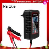 ราคา 12V 6V Pulse ซ่อมรถแบตเตอรี่ Charger LEB ดิจิตอล2A อัตโนมัติตะกั่วกรดที่ชาร์จแบตเตอรี่รถจักรยานยนต์ Mobil Mainan Anak Anak (21171061730)