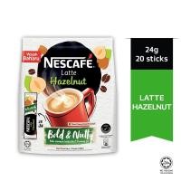 ราคา เนสกาแฟ เฮเซลนัท 3 อิน 1 ขนาด 20 ซอง NESCAFE Latte Hazelnut 24กรัม x 20ซอง Nestle เนสเล่ (16514137003)