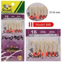 ราคา เบ็ดโสก SKYHAWK ตาเบ็ด รุ่น SABIKI 888 (20432956121)