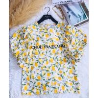 ราคา Cho ov เสื้อลายดอก เสื้อแขนบอลลูน เสื้อคอกลม เสื้อแขนสั้น เสื้อผ้าไหมอิตาลี่ เสื้อใส่ไม่ร้อน เสื้อใส่สะบาย เสื้อแฟชั่น เสื้อใส่ทำงาน เสื้อใส่เที่ยว เสื้อใส่ทำบุญ (19128640176)