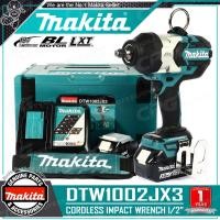 ราคา ผ่อน 0 MAKITA บล๊อค บล๊อก ถอดล้อ ไร้สาย 18V BL MOTOR แกน 1 2 นิ้ว 4หุน แรงบิด 1000Nm รุ่น DTW1002RFJ DTW1002JX3 (21137558561)