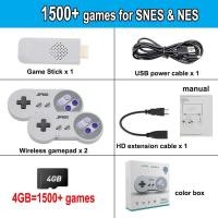 ราคา SF900เกมคลาสสิกเครื่องเล่นวิดีโอเกมย้อนยุคเกม4700 16บิตมินิเกมไร้สาย4K HD ทีวีเกมสติ๊กสำหรับ Nintendo NES (21170330399)