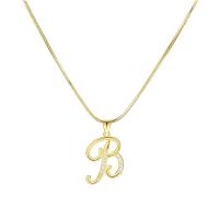 ราคา สร้อยคอตัวอักษรทองคำ17กม 18K สำหรับผู้หญิงเครื่องประดับโชคเกอร์ลดอาการแพ้ในเพชรสังเคราะห์ (20682550647)