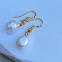 ราคา ต่างหูไข่มุกแท้ มุกบาร๊อกเคชิ ก้านเงินแท้ชุปทอง ขนาดมุก7 8มิล มุกแท้มีใบรับประกัน (20288792824)