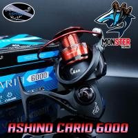 ราคา รอกสปินนิ่ง อาชิโน่ ASHINO CARIO 1000 2000 3000 4000 5000 6000 BLACK RED (8991229537)