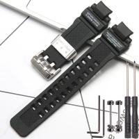 ราคา สาย G SHOCK ซิลิโคนสำหรับ Casio G 1400 GA1100 GA1000 GW A1100 GW A1000สาย GW 4000อุปกรณ์เสริมกันน้ำนาฬิกากําไล (21103569551)