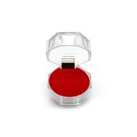 ราคา กล่องแหวนดอกกุหลาบกำมะหยี่1ชิ้นกล่องใส่กุหลาบแดงกล่องของขวัญที่วางแสดงต่างหูหมั้นแต่งงานเจ้าสาวจัดเก็บเครื่องประดับ (21231423019)