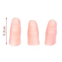 ราคา TANG 3ชิ้น เซ็ตปลอมปลอมปลายนิ้วหัวแม่มือนิ้วมือปลอมกล่องสอนมายากลนิ้วมืออุปกรณ์แสดงมายากล (6470490983)