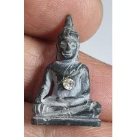 ราคา พระหินหยกแกะฝังพลอยก้นมีรอยจาร ศิลปะสวยงาม พระบ้านๆราคาแบ่งปัน (21258239218)