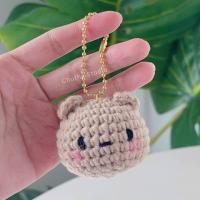 ราคา พวงกุญแจตุ๊กตาน้องหมี ตุ๊กตาถักไหมพรมโครเชต์ (20241354369)