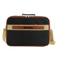 ราคา BAGS BKK กระเป๋าสะพายไหล่ BONIA กระเป๋าถือ กระเป๋าใส่เอกสาร กระเป๋าทรงแมสเซนเจอร์ ขนาด 17 นิ้ว รุ่น 4631 (20320534240)