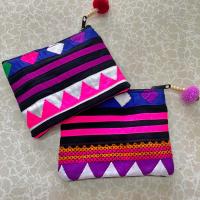 ราคา กระเป๋าใส่สตางค์ชาวเขา กระเป๋าเงินผ้าปักทอ ใช้ใส่ธนบัตร และเงินเหรียญ Coin Purse กระเป๋าตังค์ใส่เงินเหรียญ กระเป๋าตังค์ใส่เหรียญ กระเป๋าคตังค์ใบเล็ก (18325807190)