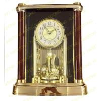 ราคา SEIKO นาฬิกาตั้งโต๊ะสีทอง ตัวลูกตุ้มด้านในขยับสวยงาม รุ่น QXG013GT ของแท้ ประกัน 1 ปี NATEETONG (9091908969)