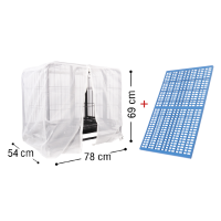 ราคา กรงสุนัขจัมโบ้ กรงหมาขนาดใหญ่ มี 4 ขนาด กรงสุนัขใหญ่ มุ้งกรงหมา กรงสุนัขขนาดใหญ่ มุ้งกรงสุนัข แข็งแรง ทนทาน มีมุ้งขายแยก Dog Crate (20570084995)