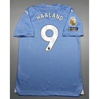 ราคา เสื้อบอล เพลเย่อ แมน ซิตี้ เหย้า 2023 24 Player Man City Home 2023 9 HAALAND อาร์มพรีเมียร์ แชมป์ ผ้าทอเกรดดีที่สุด (20505845917)