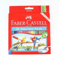 ราคา Faber Castell ดินสอสี สีไม้ระบายน้ำ นกแก้ว แบบด้ามยาว 24 สี (11539029016)