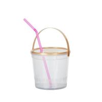 ราคา NEW แพ็ค 10 ใบ ถังน้ำปั่น เหล้าปั่น ทรงกลม 1000ML (16109699024)