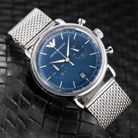 ราคา ของแท้ใหม่2021แฟชั่นบุรุษนาฬิกา Armani แบรนด์หรูนาฬิกาควอตซ์พรีเมี่ยมกันน้ำกีฬาปรับสายสแตนเลส (16520237479)