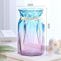 ราคา แจกันแก้ว สไตล์นอร์ดิก เครื่องประดับสร้างสรรค ประดับห้องนั่งเล่นแจกันจัดดอกไม้สุทธิแจกันสีแดงขนาดใหญ่พิเศษวัฒนธรรมน้ำแจกันไม้ไผ่ดอกไม้ (21334261012)