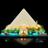 ราคา NEW LEGO In Stock Classic The Great Pyramid of Giza Model Building Block Set Compatible 21058 Diy Assembled Bricks Kid Toys Brithday Gift (19607087648)