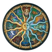 ราคา จิ๊กซอว์กลม 500 ชิ้น 12 ราศี Zodiac jigsaw puzzle 500 pieces (1543440721)