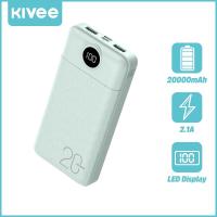 ราคา KIVEE แบตสำรอง 20000mAh PowerBank เพาวเวอร์แบงค์ ของแท้ 100 แบตเตอรี่สำรอง พาวเวอร์แบงค์ พาวเวอแบงค์แท้ พาวเวอร์แบง Powerbank เปลือกโลหะ เพาเวอร์แบงค์ พาเวอร์แบงค์ (20575558506)