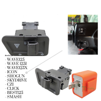 ราคา สวิทซไฟเลี้ยว มีไฟผ่าหมากในตัว Wave125 WAVE 125i WAVE125X ICON ShoGun SkyDrive CZI Click Best125 SMASH (18905972695)