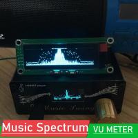 ราคา 2 08นิ้ว OLED Music Spectrum Display Analyzer MP3รถ Poower เครื่องขยายเสียงตัวบ่งชี้ระดับเสียง Music Rhythm Analyzer VU METER (16017762030)