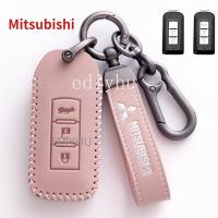 ราคา LAIFU Mitsubishi Outlander ปลอกหนังที่ใส่กุญแจสำหรับรถยนต์เคสปลอกกุญแจรีโมทรถยนต์ลายหนังสำหรับ Mitsubishi Pajero Outlander ASX Eclipse Cross Montero Xpander RVR รีโมทพวงกุญแจห้อย (19914625495)