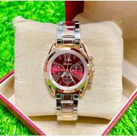 ราคา นาฬิกาแบรนด์ GENEVA งานแท้ กันน้ำ สายพิ้งโกลด์ ขอบเรียบ หน้าปัดสไตล์ MK (19692422349)