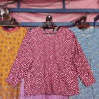 ราคา D2 Size M แขนสั้นเสื้อคอกระเช้าลายดอก เสื้อคนแก่ ขนาด อก ขนาด อก 42 ยาว 18 กระเป๋าข้างนึงมีซิป อี กข้างเป็นกระเป๋า บางครั้งเราไม่สามารถได้ลายที่เหมือนกันทุกประการ เราสามารถได้สี และขนาดที่เหมือนกันทุ 
