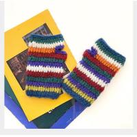 ราคา Emmesea 3pcs bucket hat หมวกบักเก็ต สายรุ้งขนแกะหมวกถักถุงมือ ถุงกระดาษ (20537677869)