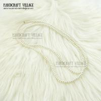 ราคา ลูกปัดมุกแก้วเคลือบหนา ขนาด4 12มิล เส้นยาว78 85ซม สำหรับทำเครื่องประดับ มุกเคลือบหนา ร้อยสร้อย มุกเคลือบแก้ว (15619676788)