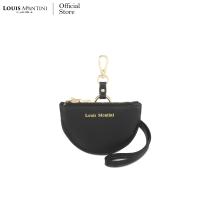 ราคา Louis Montini ma tote กระเป๋าใส่เหรียญ PU สำหรับคล้องกระเป๋าทรงครึ่งวงกลม CVRS013 (21303477616)